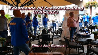 Feestbende bij Sneeker dweildag 07 10 2023