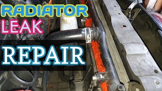 How to Fix Leaking Radiator Using Silicone [Do-It-Yourself] | Radiator Leak Repair