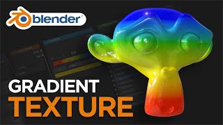 Como fazer GRADIENTE no Blender 3D (Gradient Texture)