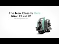 nikon x series total stations