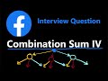 Combination Sum IV - Dynamic Programming - Leetcode 377 - Python