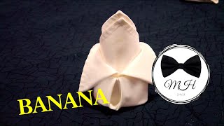 Napkin folding - Banana