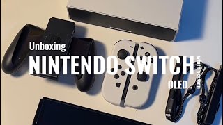 ʚɞ ⁺˖ ⸝⸝ Aesthetic Unboxing Nintendo Switch OLED ʚɞ ⁺˖ ⸝⸝