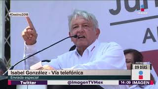 ¿Otra vez AMLO dice que cancelará el nuevo aeropuerto? | Noticias con Yuriria Sierra