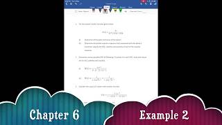 DSP: Chapter 6 (Example 2)