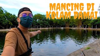 Mancing di kolam Damai, Taman Perling