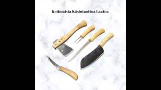 Kotimaiset käsintaotut \u0026 huippusuositut kokkiveitset