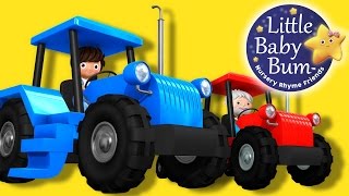 Tractor Song! | Nursery Rhymes | Original Song By LittleBabyBum! | ABCs and 123s