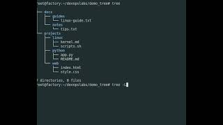 Tree Command 🌳 | Linux Tips in 60 Seconds!