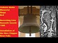 Valletta Malta - Memorial Siege Bell - Installation of New Clapper (1992) - First Tolls of Bell