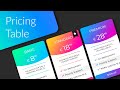 How to build a pricing page // HTML & CSS in-depth