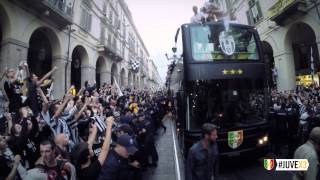 Juventus campione, la parata trionfale - Juventus' triumphant victory parade