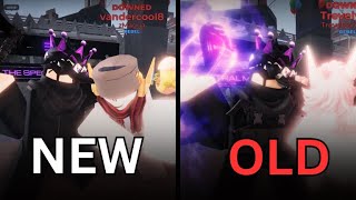 NEW VS OLD | Spectral Axe Finisher Blackout ROBLOX