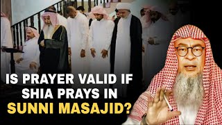 My Father Prays With His Shia Friend In The Masjid Is His Prayer Valid? || Assim Al Hakeem