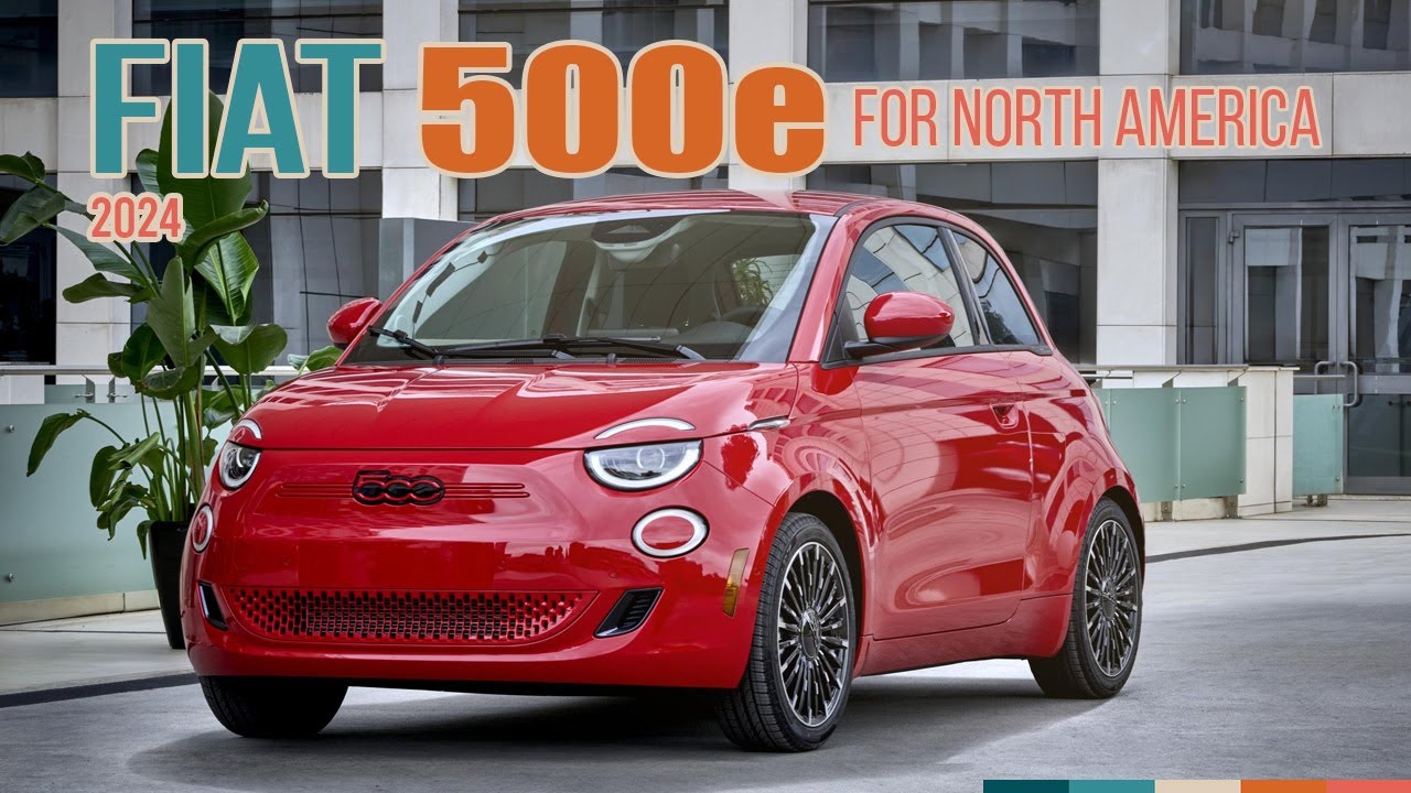 2024 FIAT 500e - North America's First Stellantis BEV - YouTube