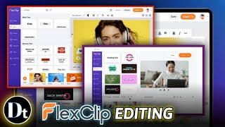 How to Edit YouTube Videos with the FlexClip Online Video Editor | Full Tutorial & Demo