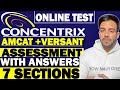 Concentrix AMCAT /VERSANT Assessment Test / Technical Support Assessment / VOICE VERSANT TEST