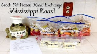 Crock Pot Frozen Meal Exchange - Mississippi Roast