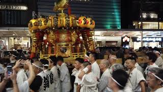 京都祇園祭 2019 神幸祭 神輿渡御 錦