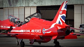 Red Arrows Blackpool Airport 2024 with comms