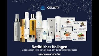 Natürliches Kollagen Produktbroschüre Colway