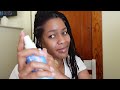 wash day vibes retwist tutorial loc journey chit chat tips about reducing lint build up