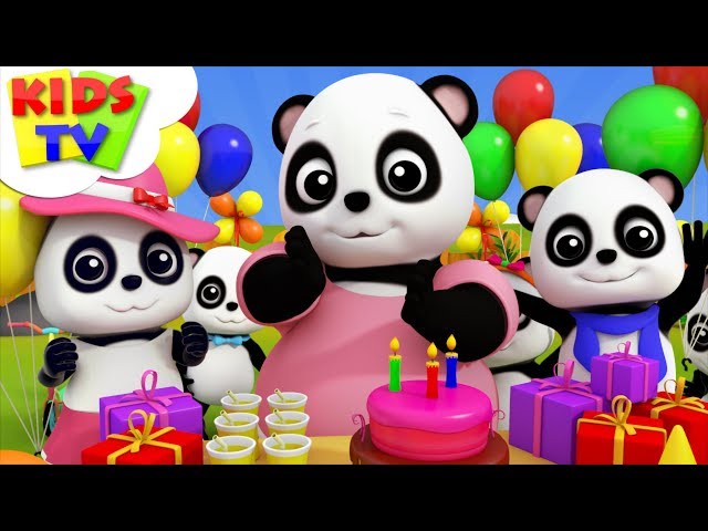 Happy Birthday Song Baby Bao Panda Cartoons Kids Songs Nursery