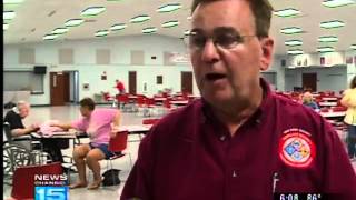 Van Wert, Ohio had severe damage after storms