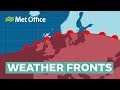 What are weather fronts and how do they affect our weather?