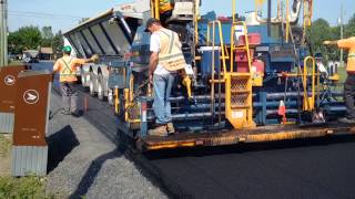 ABS LIVE-BOTTOM ASPHALT PAVING