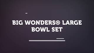 TUPPERWARE® BIG WONDERS® LARGE BOWL SET