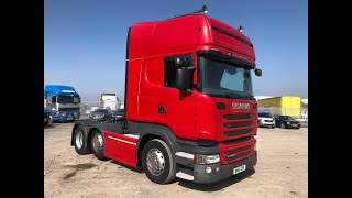 SCANIA R490 *EURO 6* TOPLINE 6X2 TRACTOR UNIT 2015 - BN15 ODS