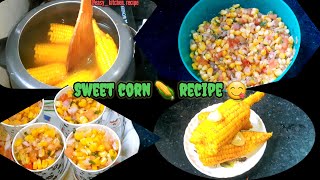 2 तरीके से बाजार जैसे मसाला स्वीट काॅर्न और स्वीट काॅर्न  चाट रेसिपी / masla Sweet corn recipe