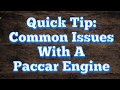 Common Issues With Paccar Engines