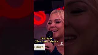 Uzivo sa bendom “Tek sad” u Ami G show-u #ivanaselakov #amigshow