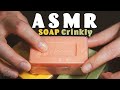 ASMR 🧼 CRINKLY Plastic Film & Colorful SOAP 🧽 SLOW Crinkle Crackle Triggers 💤 No Talking for SLEEP