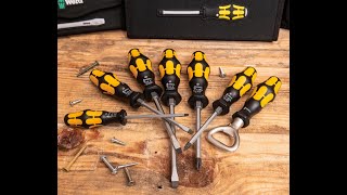 [Yuri Toolshop] Review Bộ Vít Đóng Wera Kraftform 900/7 Set 2 Chiseldriver – 05137812001