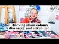 Creating abstract art with paint colours that felt wrong (and what It taught me)