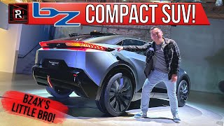 The Toyota bZ Compact SUV Is A Sleek Concept For A Smaller Electric SUV