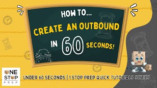 How to Create an Outbound Shipment on 1 Stop Prep Customer Portal in under 60 Seconds