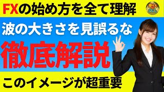 【FX初心者講座】波の大きさを見誤るな！徹底解説このイメージができないと難しくなる【投資家プロジェクト億り人さとし】