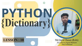 #010 Python Dictionary | Python Basic to Advance in Bangla