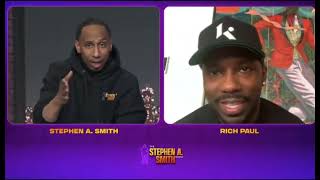 Rich Paul talking about Adele \u0026 Valentines Day plans