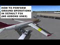 FSX: how to perform ground operations by default in FSx tutorial (no add-ons used) FSX: how to perform ground operations by default in FSx tutorial (no add-ons used)