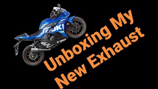 UNBOXING | THE LEO VINCE LV10 EXHAUST FOR THE SUZUKI GSX250r