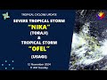 Press Briefing: STS #NikaPH {Toraji} & TS #Ofel {Usagi} at 11 AM | November 12, 2024 - Tue