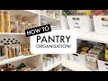 How to Organise Your Pantry!/ PANTRY TOUR/ PLUS Small Pantry Storage Tips!