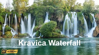 Explore Kravica Waterfall in 100 Seconds | Bosnia's Natural Wonder