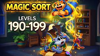 Magic Sort – Levels 190-199 – Walkthrough