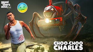 Franklin Found Choo Choo Charles in GTA 5 | Choo Choo Charles Gta 5 Gameplay | Lovely Boss